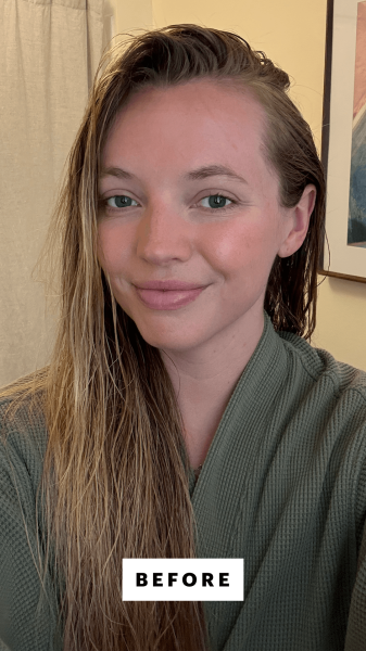 Fowler before using the Dyson Airwrap i.d. MultiStyler and Dryer